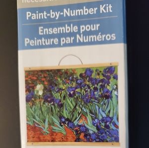 Artist's Loft Challenging Paint by Number Kit 16x20 Van Gogh Irises Summer Craft